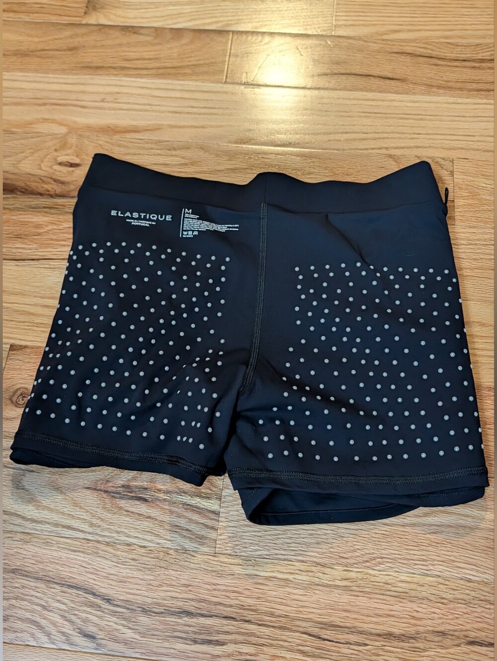 Elastique Athletics Monte Carlo Lymphatic Shorts M Black MicroPerle Compression